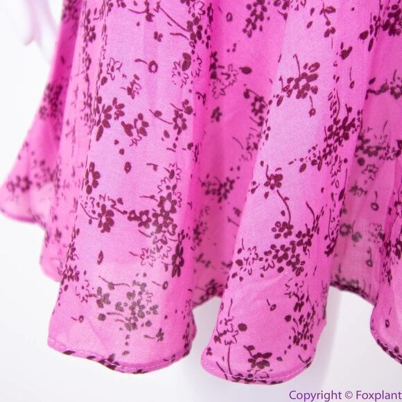 NEW Intimately Free People Caught Up Printed Slip‎ Dress, Pink, XS - Picture 6 of 14